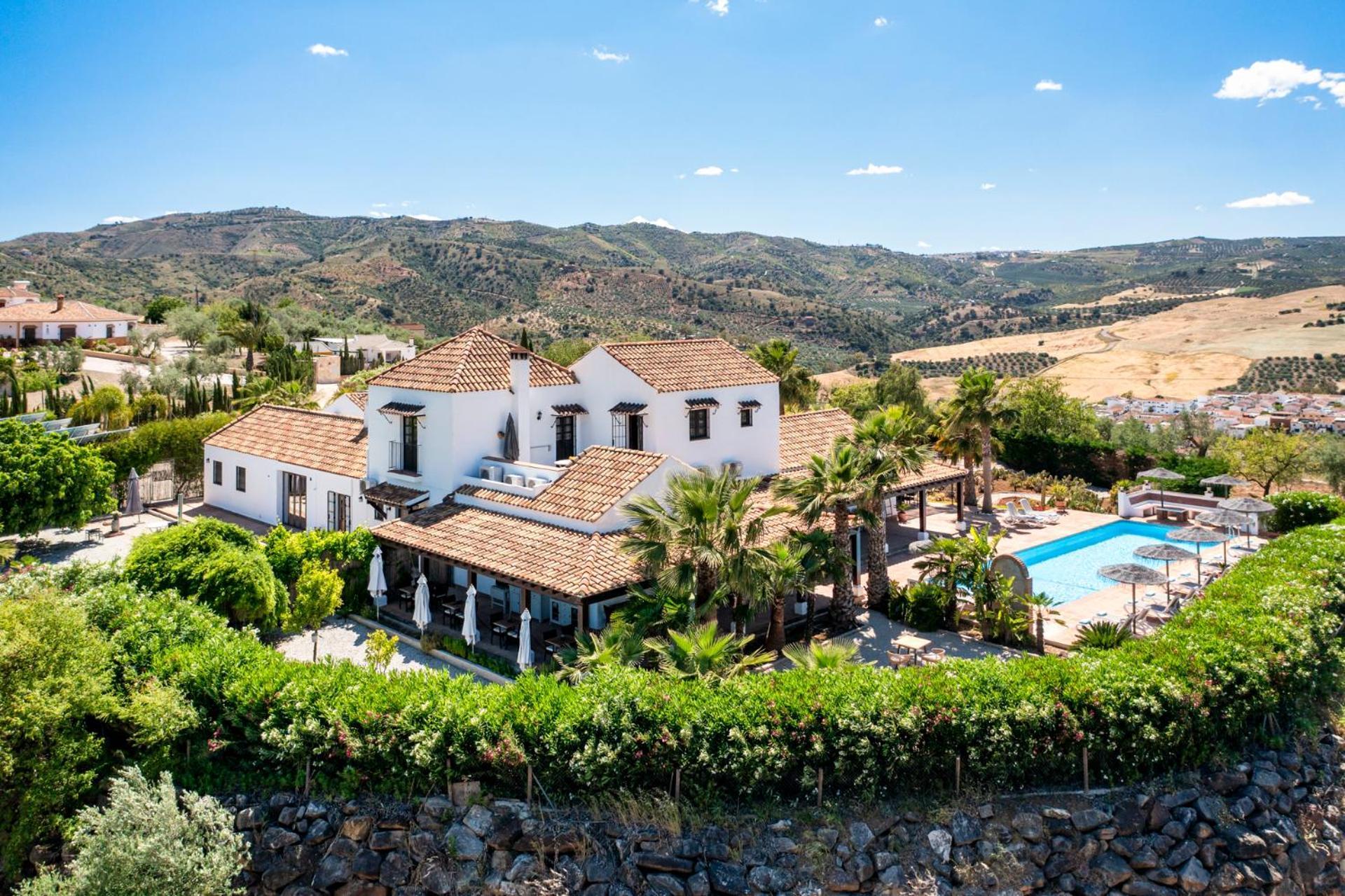 Hacienda Riogordo Ríogordo Exterior foto